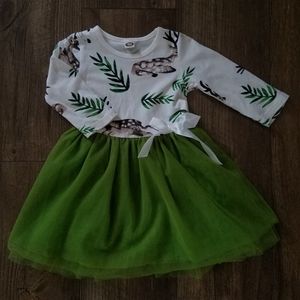 2t/3t Girl's Christmas Tulle Dress